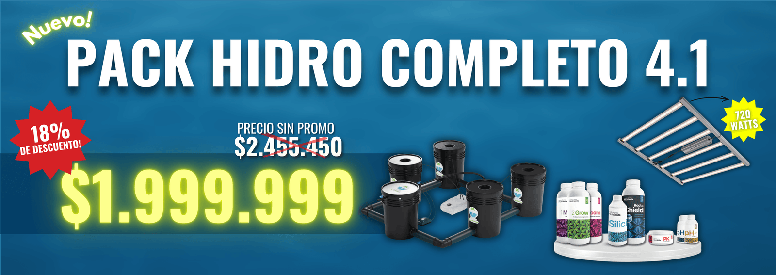 Pack Hidro Completo 4.1